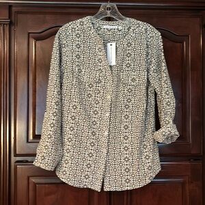 NOTATIONS BRAND BLOUSE SIZE M
